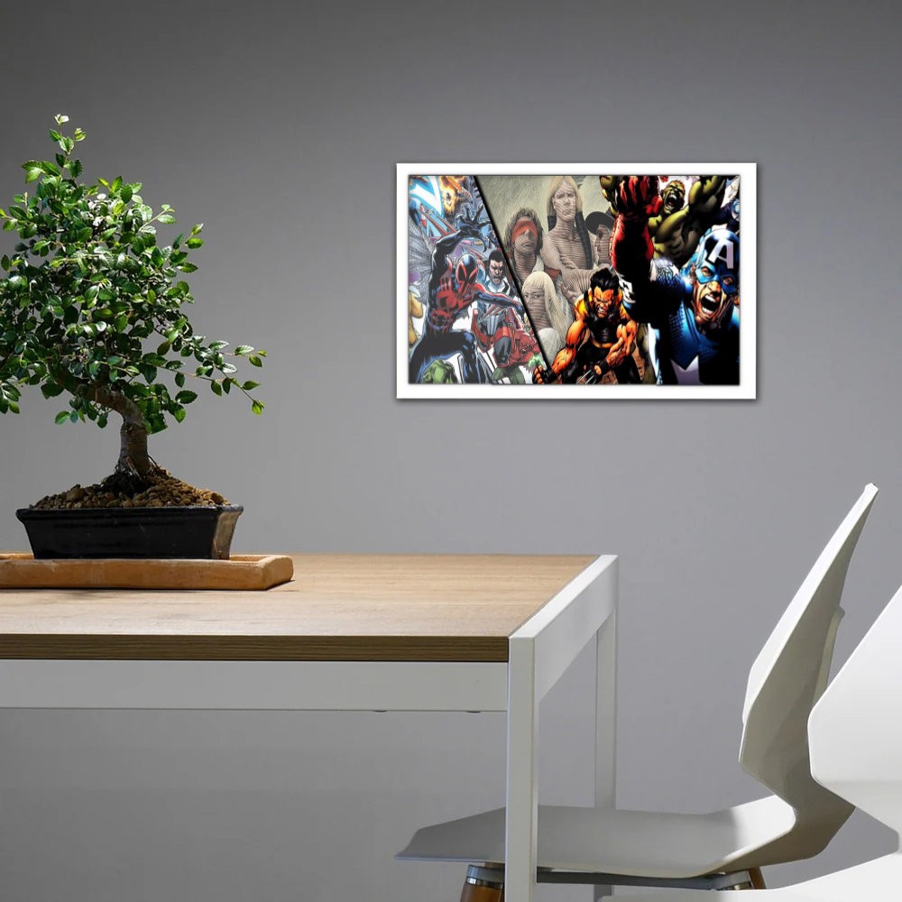 تابلو پینکمن طرح کمیک مارول Marvel Comic 34 Jm