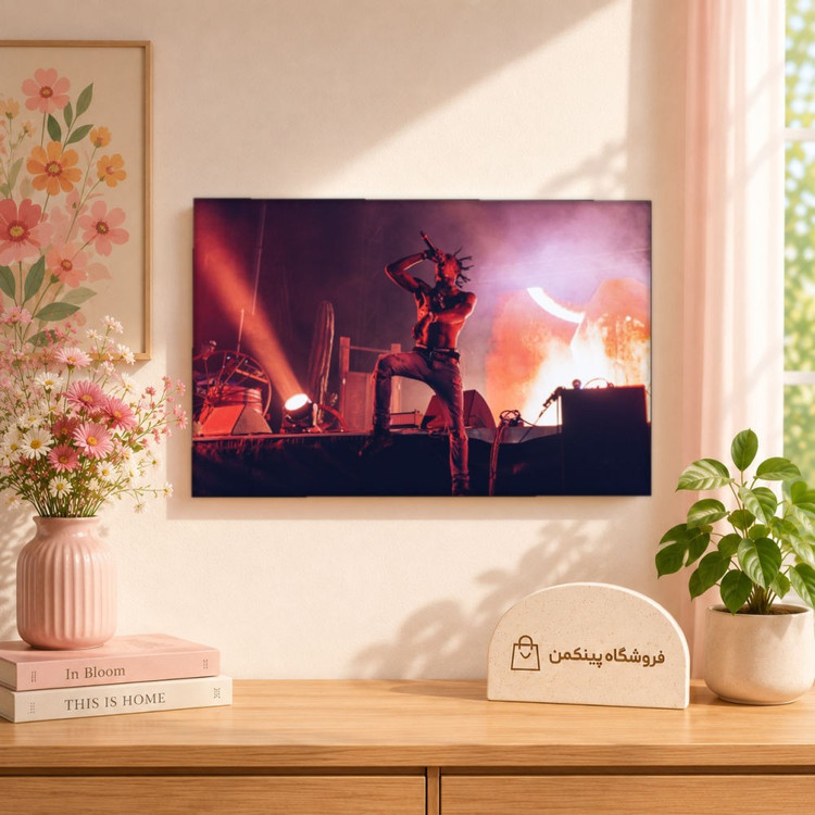 تابلو شاسی پینکمن طرح تراویس اسکات نسخه دوم - HD Travis Scott Desktop کد Jm 42