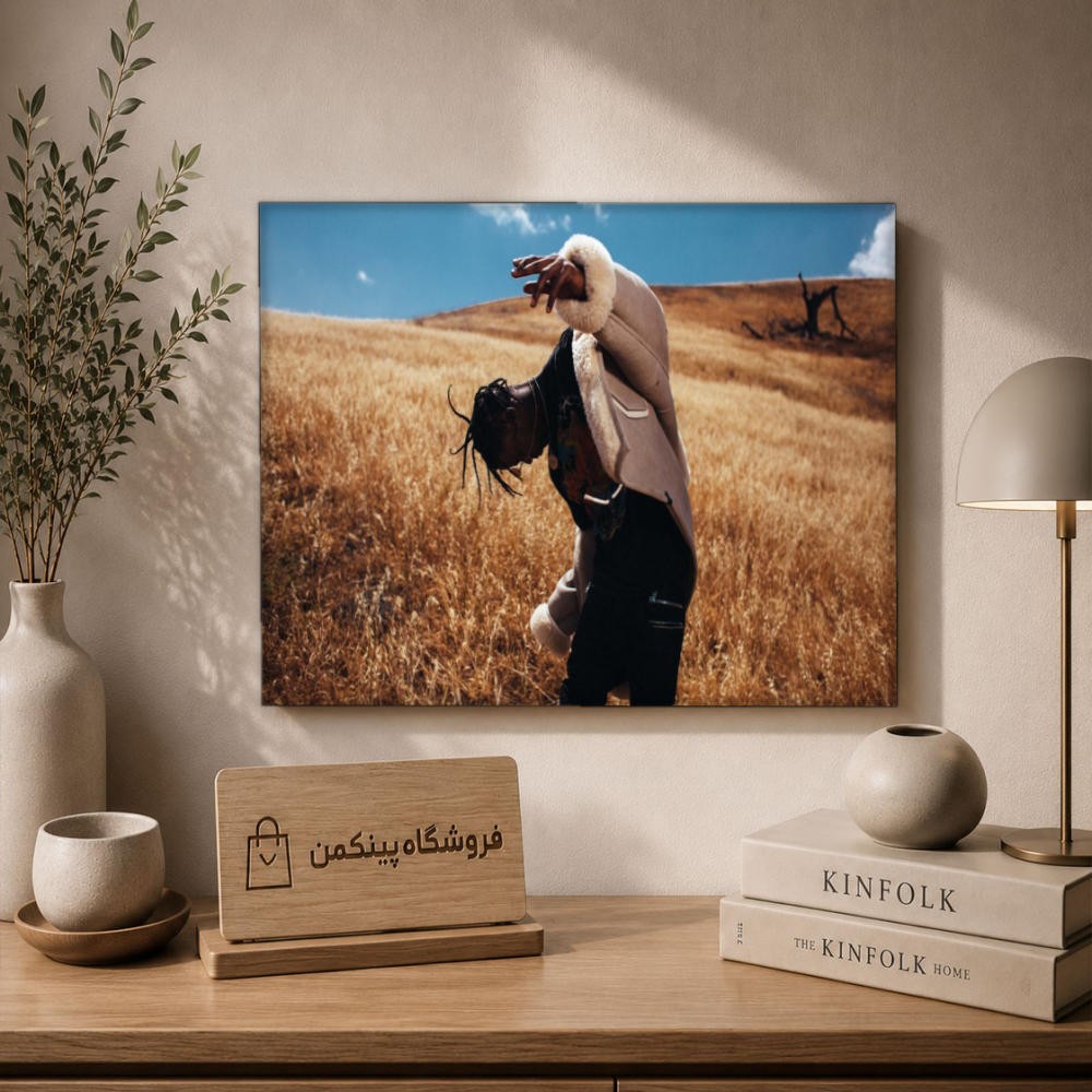 تابلو شاسی پینکمن طرح تراویس اسکات نسخه دوم - HD Travis Scott Desktop کد Jm 29