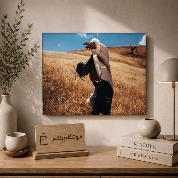 تابلو شاسی پینکمن طرح تراویس اسکات نسخه دوم - HD Travis Scott Desktop کد Jm 29