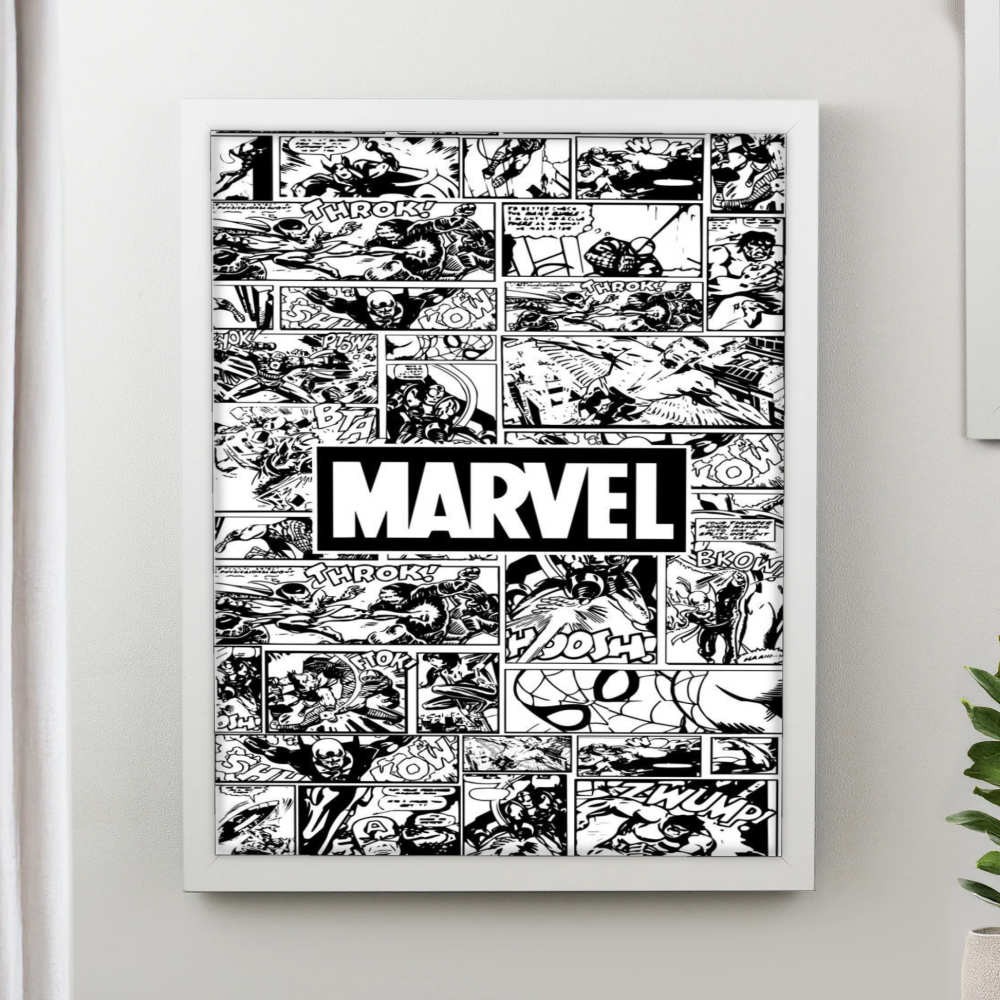 تابلو پینکمن طرح کمیک مارول Marvel Comic 12 (1) Jm
