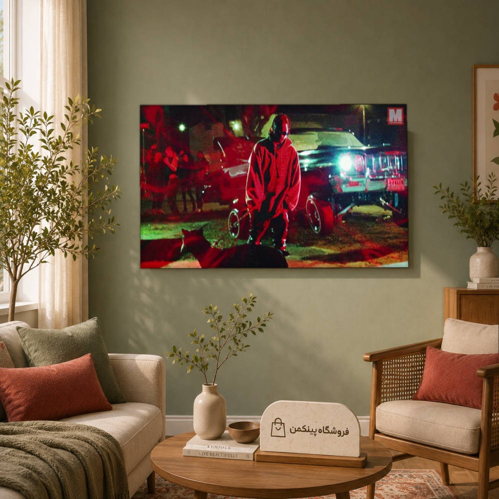 تابلو شاسی پینکمن طرح تراویس اسکات نسخه دوم - HD Travis Scott Desktop کد Jm 20