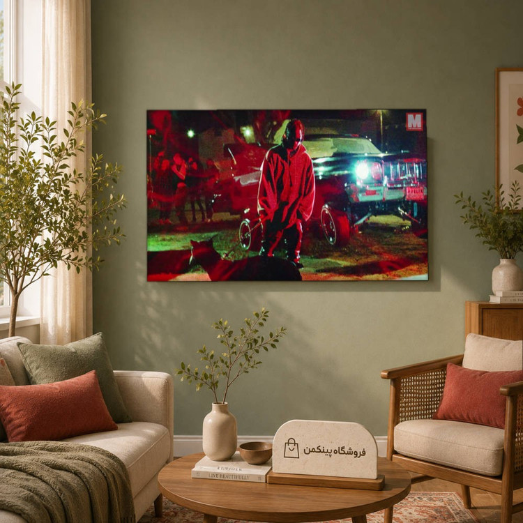 تابلو شاسی پینکمن طرح تراویس اسکات نسخه دوم - HD Travis Scott Desktop کد Jm 20
