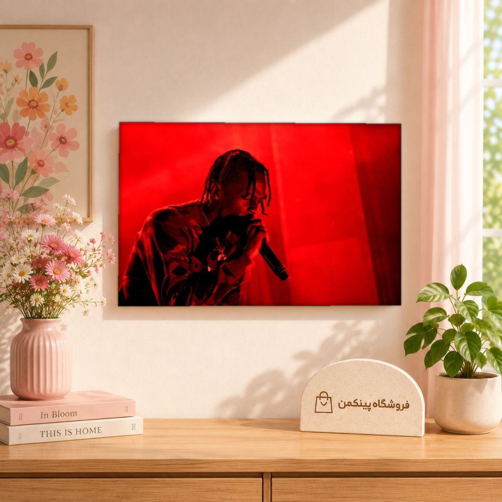 تابلو شاسی پینکمن طرح تراویس اسکات نسخه دوم - HD Travis Scott Desktop کد Jm 2