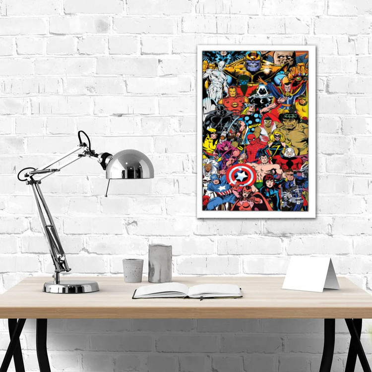 تابلو پینکمن طرح کمیک مارول Books Marvel Comic Books 3 Jm