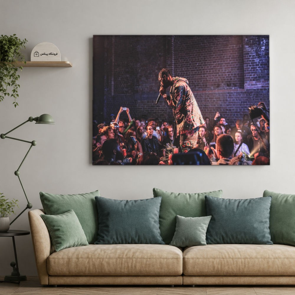 تابلو شاسی پینکمن طرح تراویس اسکات نسخه دوم - HD Travis Scott Desktop کد Jm 15