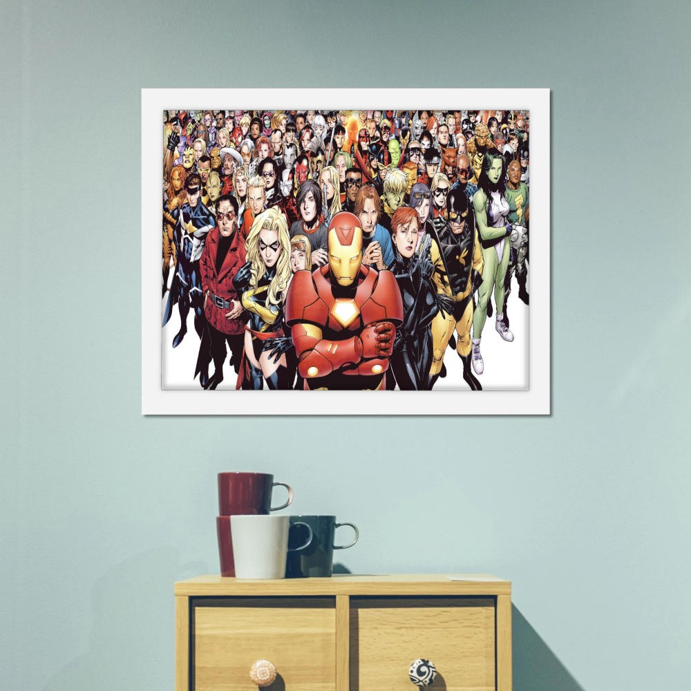 تابلو پینکمن طرح کمیک مارول Books Marvel Comic Books 2 Jm