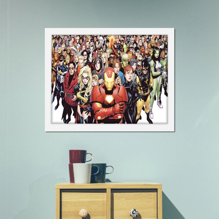 تابلو پینکمن طرح کمیک مارول Books Marvel Comic Books 2 Jm