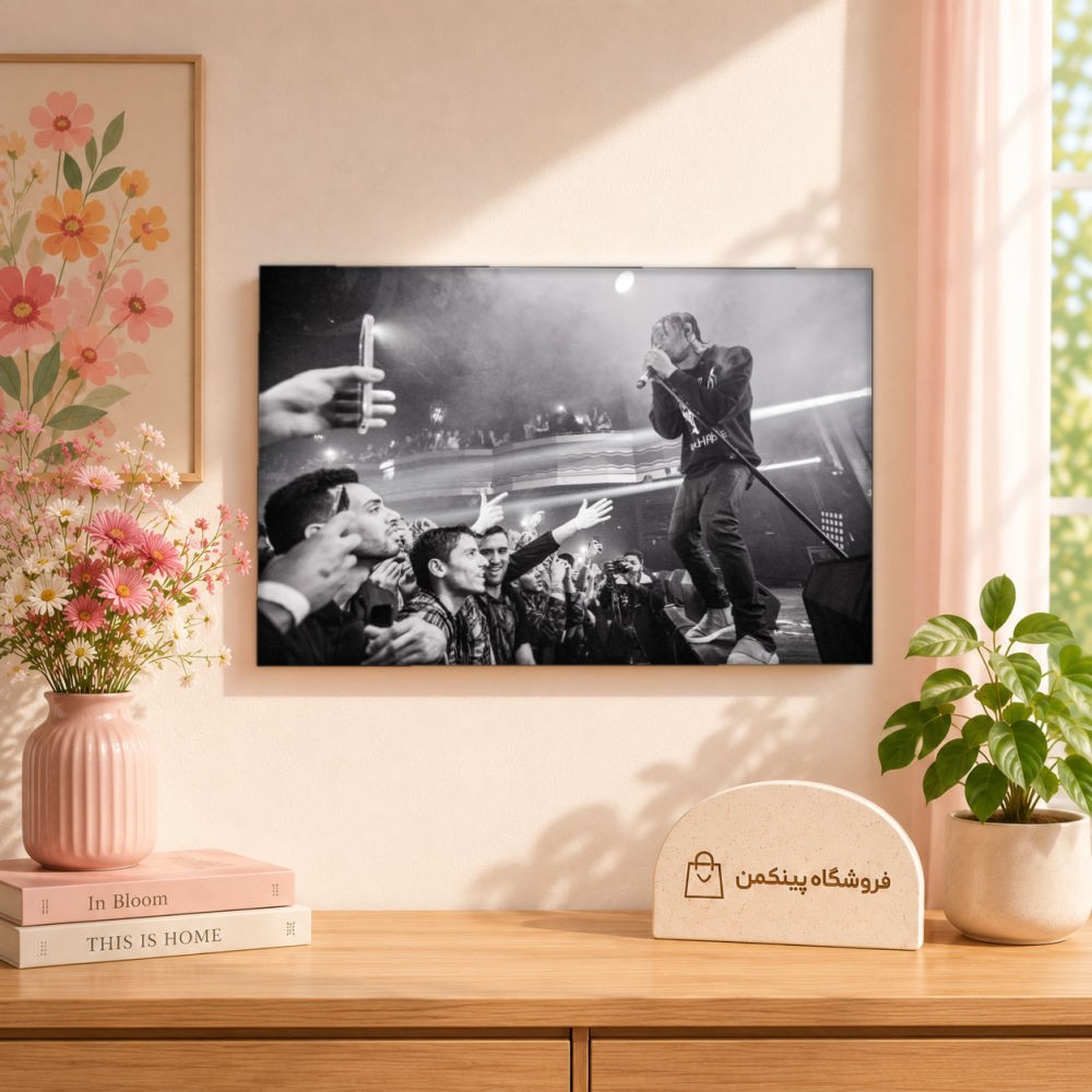 تابلو شاسی پینکمن طرح تراویس اسکات نسخه دوم - HD Travis Scott Desktop کد Jm 12