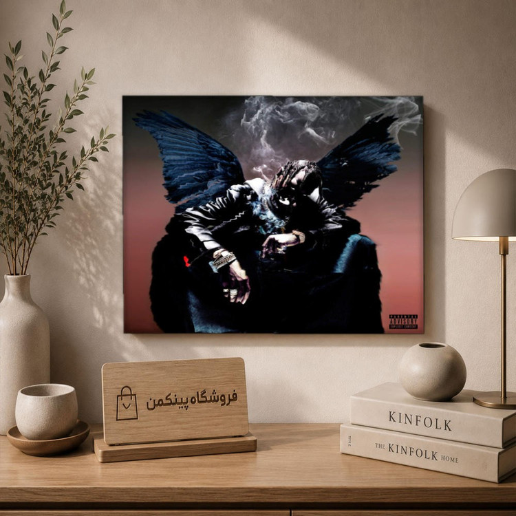 تابلو شاسی پینکمن طرح تراویس اسکات مورمور - Travis Scott Goosebumps کد Jm 6