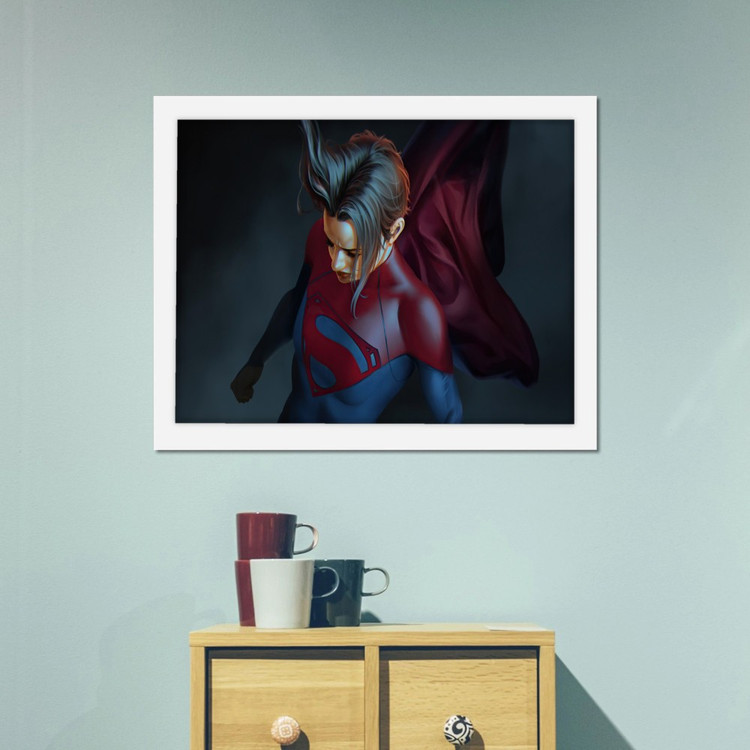 تابلو پینکمن طرح کمیک سوپرگرل Supergirl Comic 28 Jm