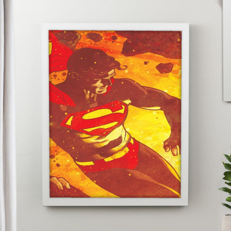 تابلو پینکمن طرح کمیک سوپرمن Superman Comics 8 Jm