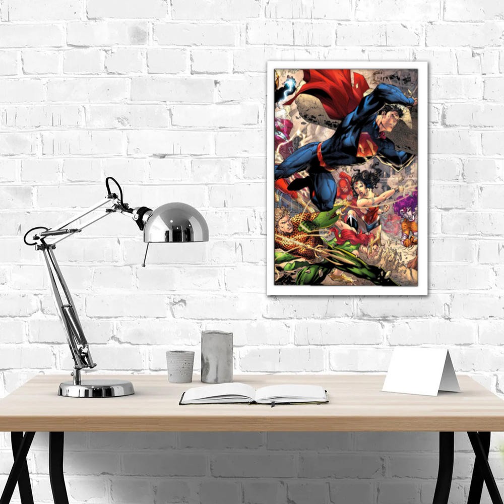 تابلو پینکمن طرح کمیک سوپرمن Superman Comics 48 Jm