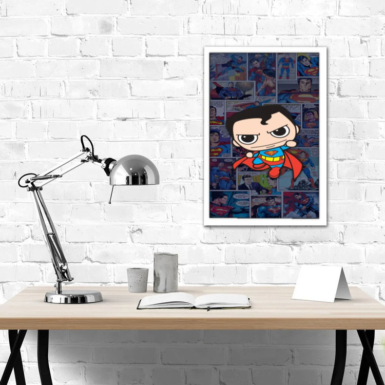 تابلو پینکمن طرح کمیک سوپرمن Superman Comics 45 Jm
