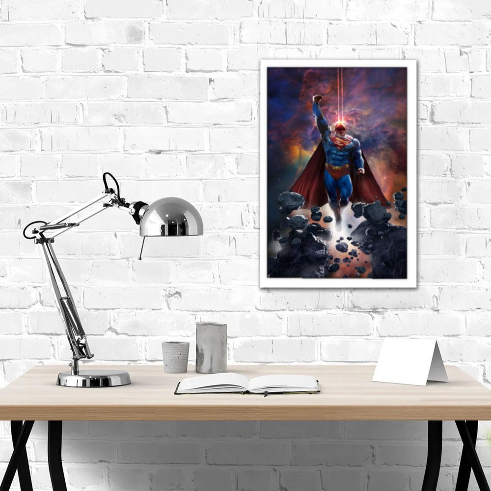 تابلو پینکمن طرح کمیک سوپرمن Superman Comics 35 Jm