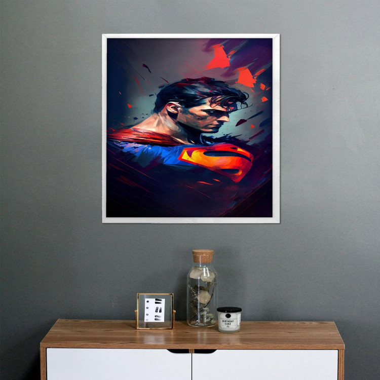 تابلو پینکمن طرح کمیک سوپرمن Superman Comics 34 Jm