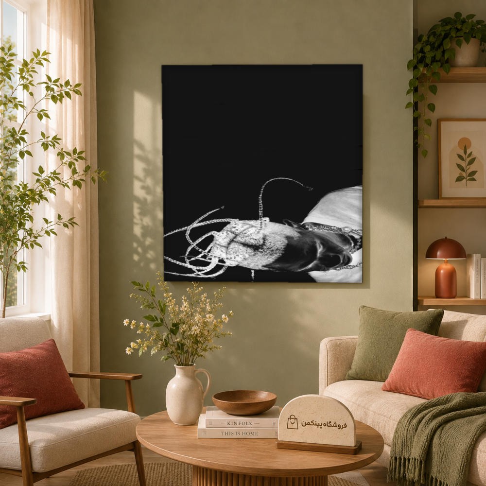 تابلو شاسی پینکمن طرح تراویس اسکات مشکی - Travis Scott Black کد Jm 28