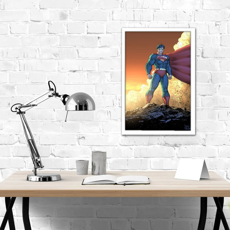 تابلو پینکمن طرح کمیک سوپرمن Superman Comics 2 Jm