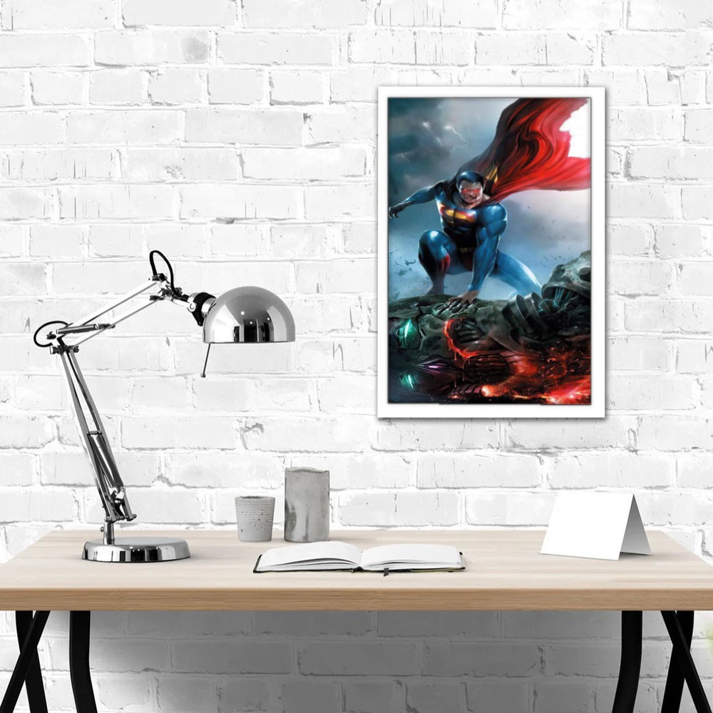 تابلو پینکمن طرح کمیک سوپرمن Superman Comics 18 Jm