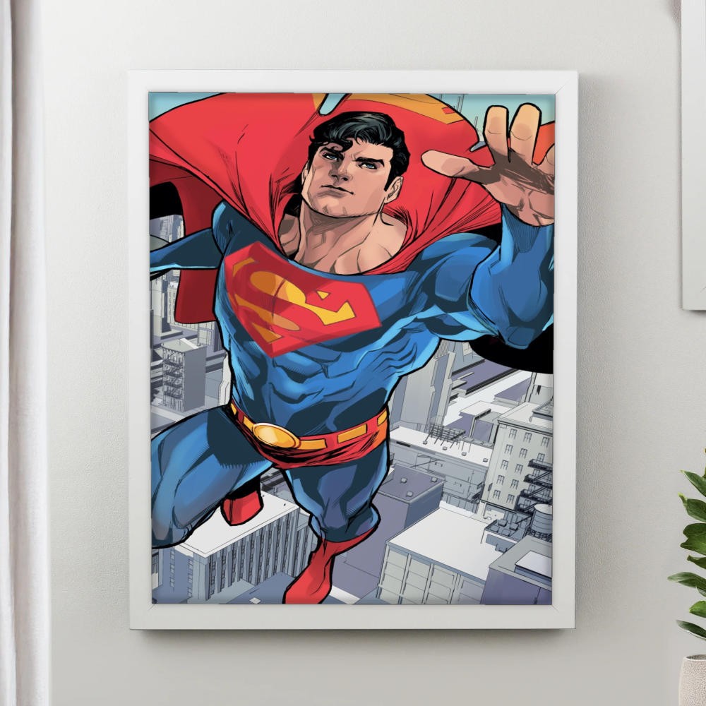 تابلو پینکمن طرح کمیک سوپرمن Superman Comics 17 Jm