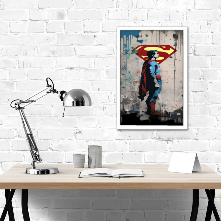 تابلو پینکمن طرح کمیک سوپرمن Superman Comics 11 Jm