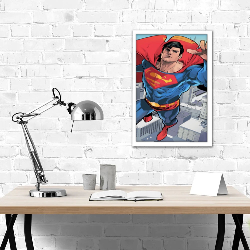 تابلو پینکمن طرح کمیک سوپرمن Superman Comic 8 Jm