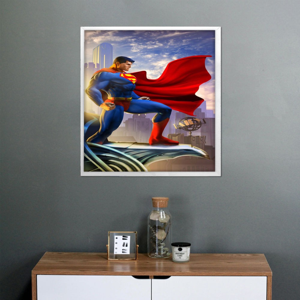 تابلو پینکمن طرح کمیک سوپرمن Superman Comic 30 Jm