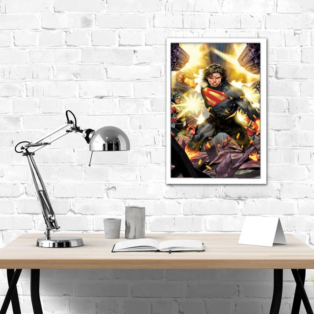 تابلو پینکمن طرح کمیک سوپرمن Superman Comic 26 Jm