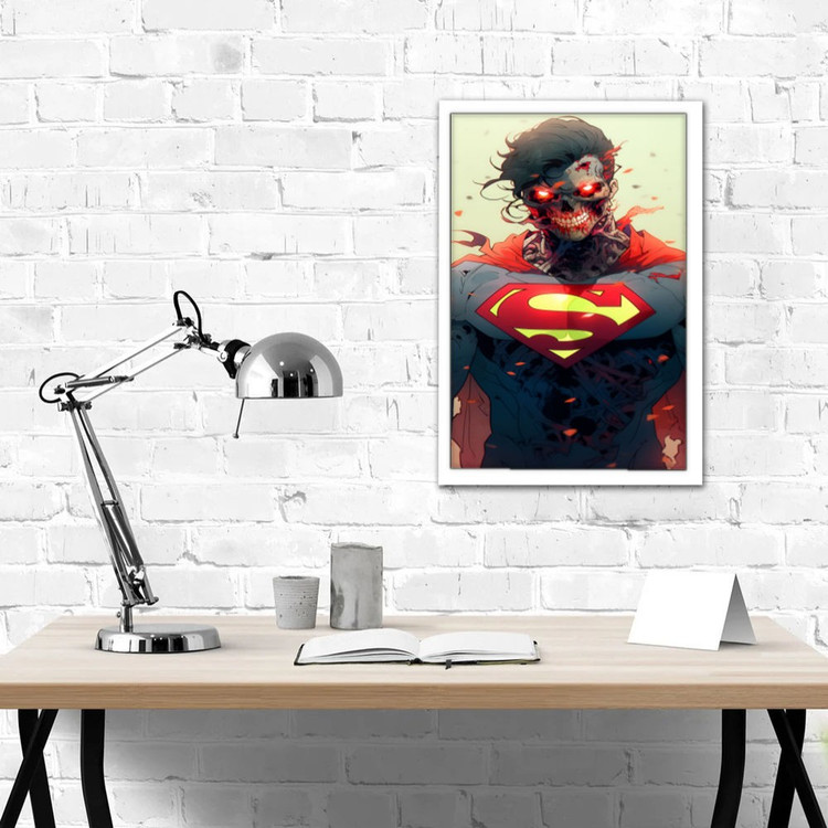 تابلو پینکمن طرح کمیک سوپرمن Superman Comic 23 Jm