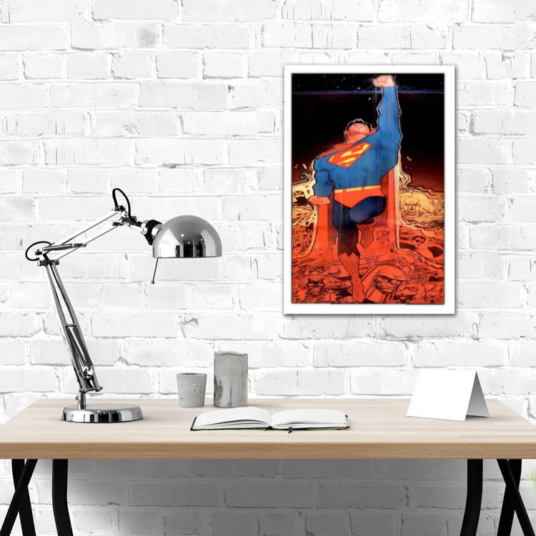 تابلو پینکمن طرح کمیک سوپرمن Superman Comic 21 Jm