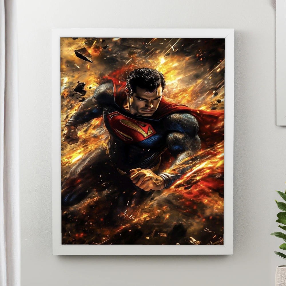 تابلو پینکمن طرح کمیک سوپرمن Superman Comic 20 Jm