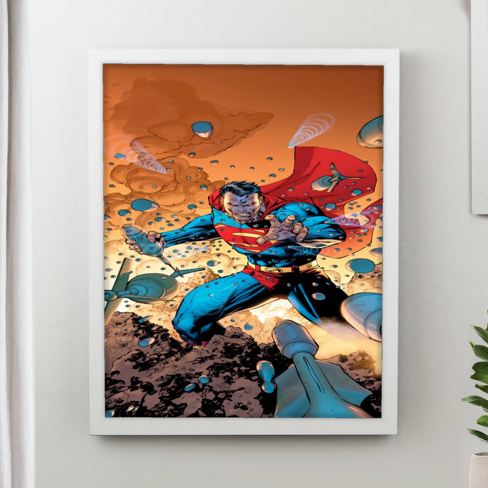 تابلو پینکمن طرح کمیک سوپرمن Superman Comic 2 Jm