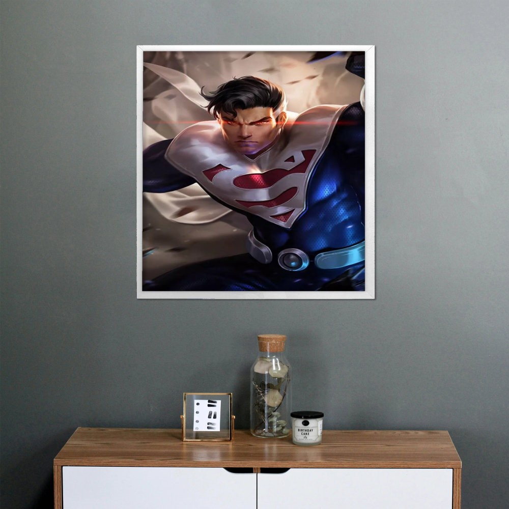 تابلو پینکمن طرح کمیک سوپرمن Superman Comic 18 Jm
