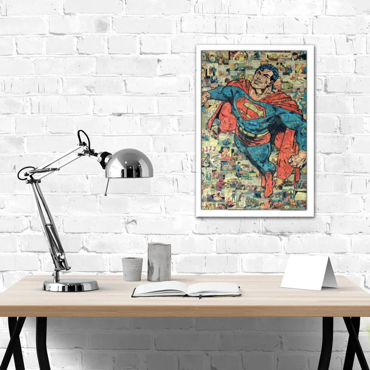 تابلو پینکمن طرح کمیک سوپرمن Superman Comic 16 Jm