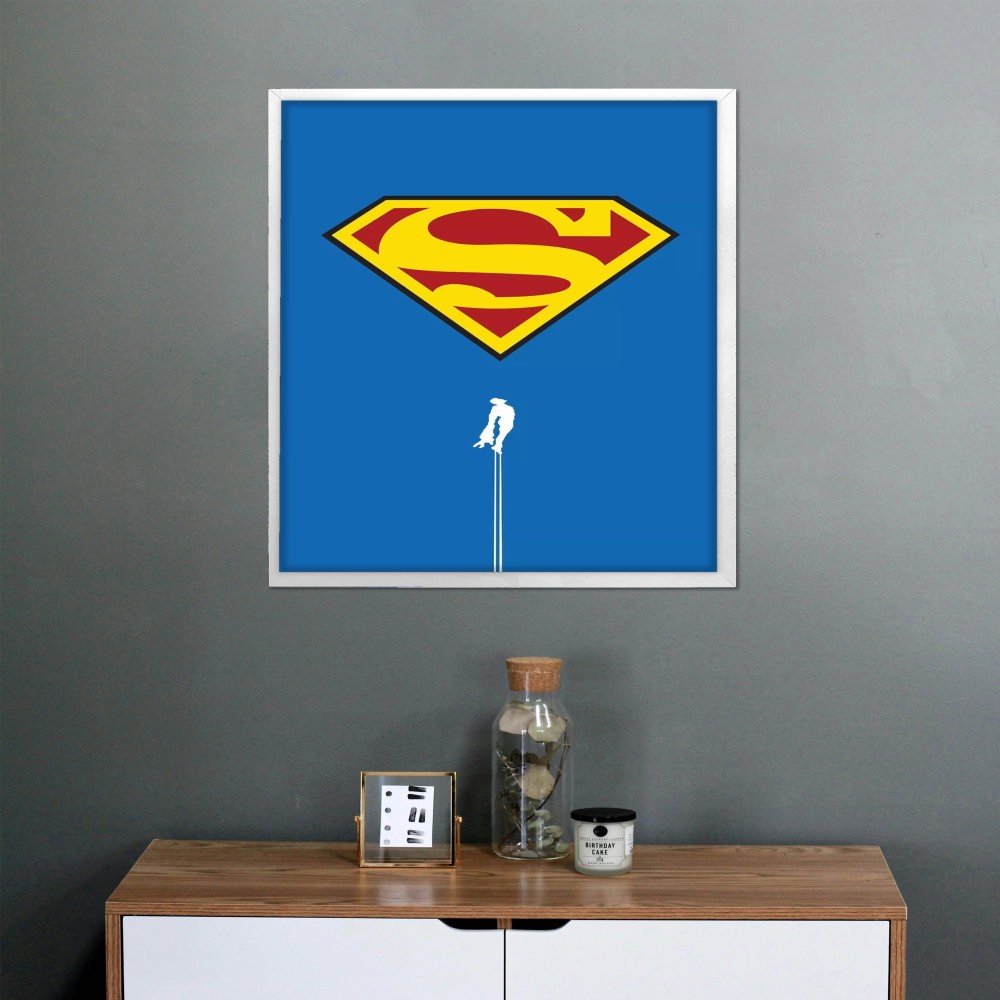 تابلو پینکمن طرح کمیک سوپرمن Superman Comic 15 Jm