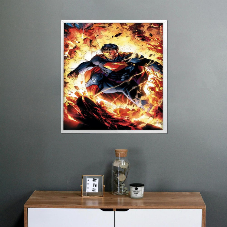 تابلو پینکمن طرح کمیک سوپرمن Superman Comic 11 Jm
