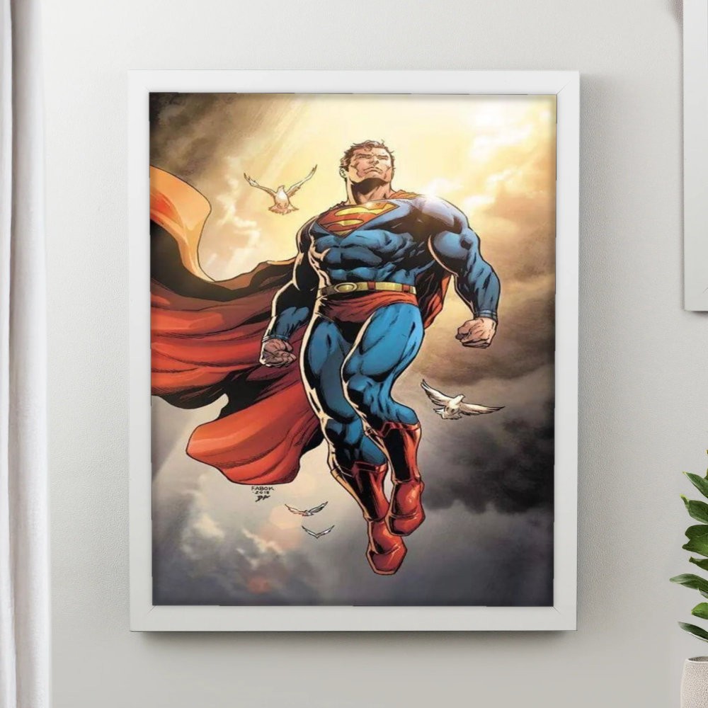 تابلو پینکمن طرح کمیک سوپرمن Superman Comic 10 Jm