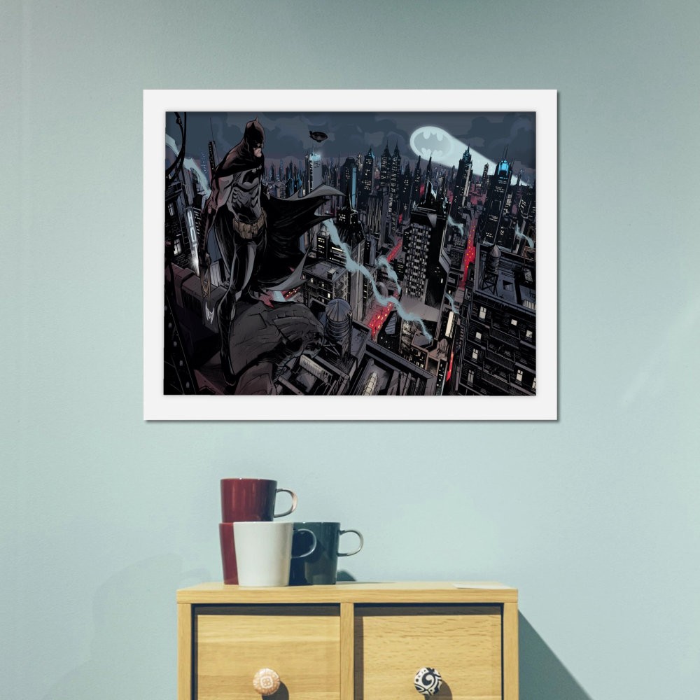 تابلو پینکمن طرح کمیک بتمن Batman Comic Batman 1 Jm
