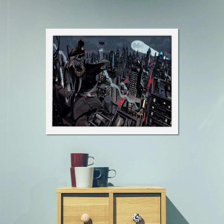 تابلو پینکمن طرح کمیک بتمن Batman Comic Batman 1 Jm