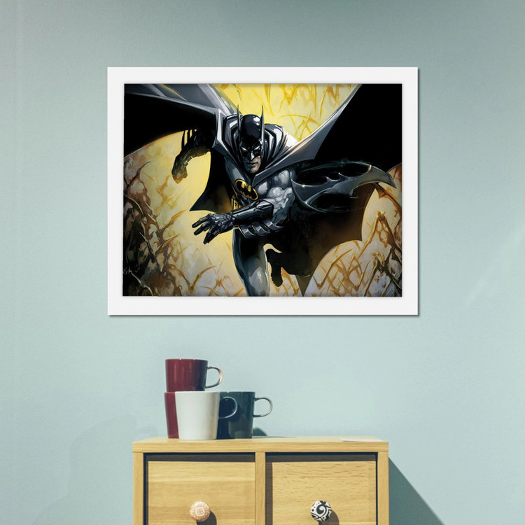 تابلو پینکمن طرح کمیک بتمن Batman Batman Comic 8 Jm