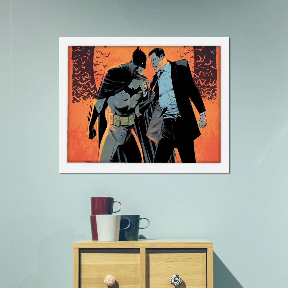 تابلو پینکمن طرح کمیک بتمن Batman Batman Comic 22 Jm