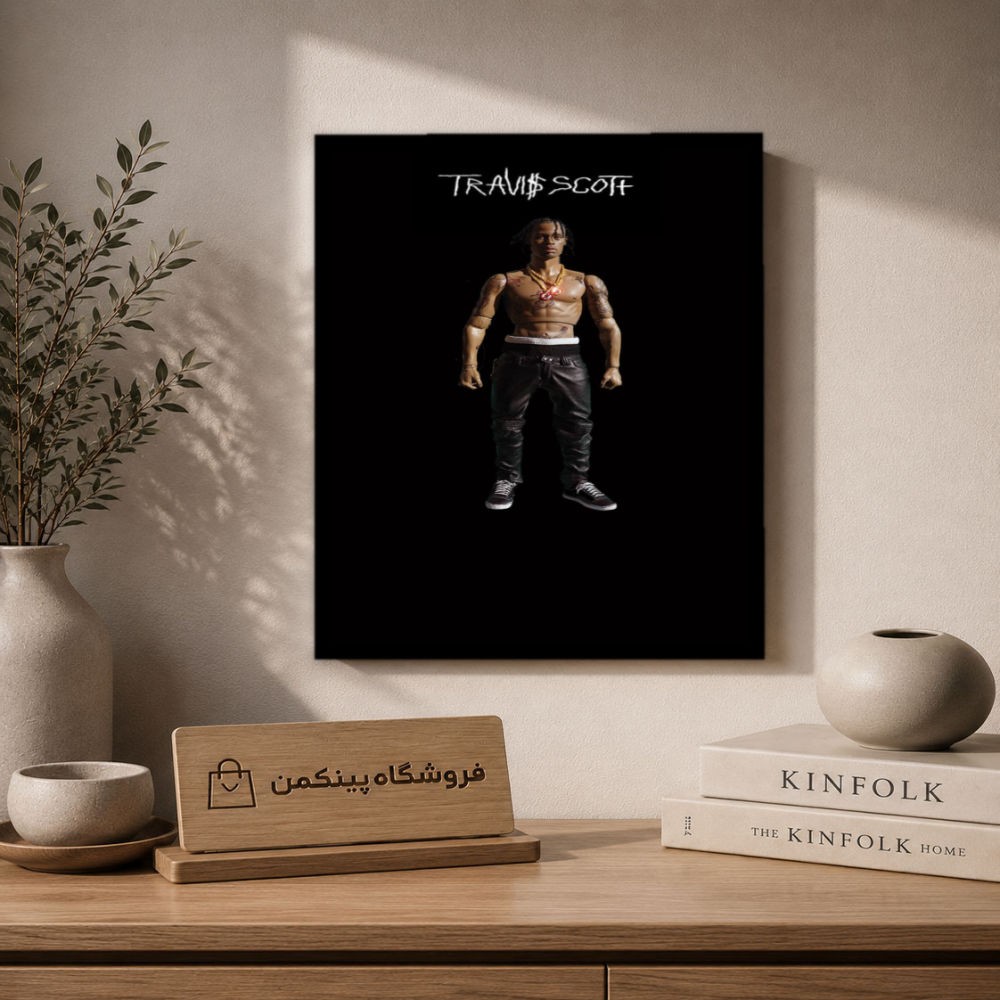 تابلو شاسی پینکمن طرح تراویس اسکات رودئو نسخه سوم - Travis Scott Rodeo iPhone کد Jm 3