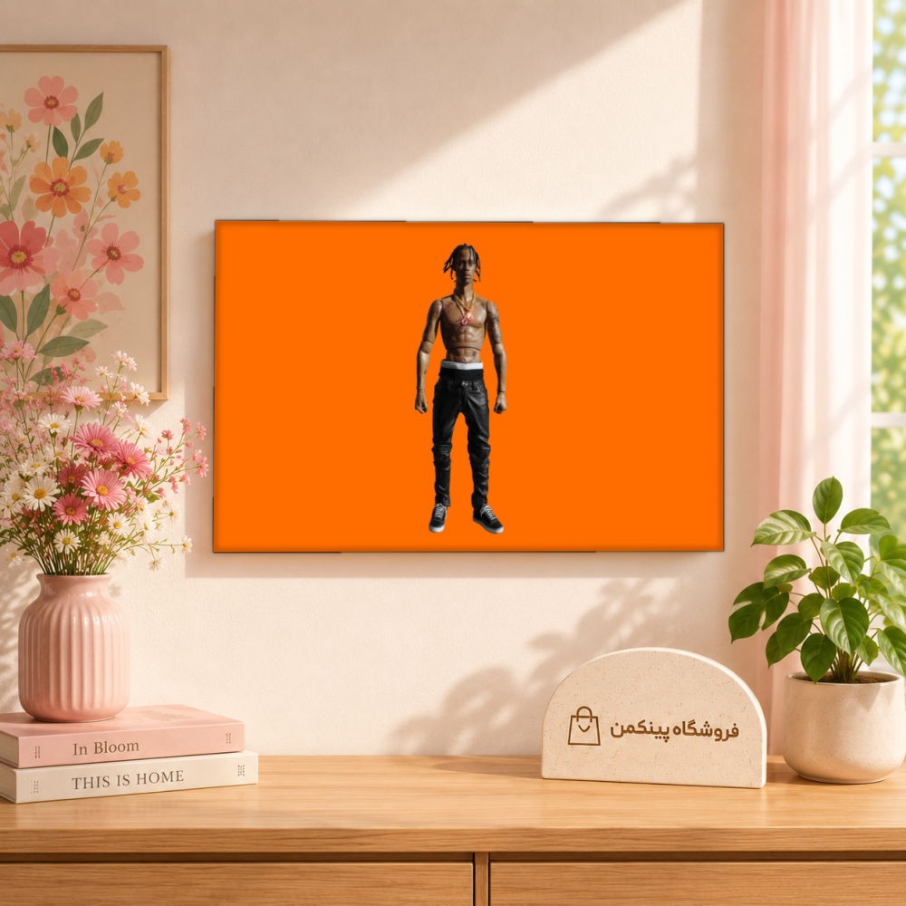 تابلو شاسی پینکمن طرح تراویس اسکات رودئو تراویس اسکات - Travis Scott Rodeo Desktop کد Jm 2
