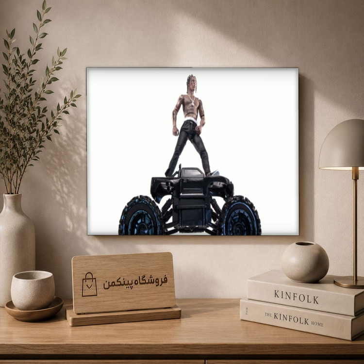 تابلو شاسی پینکمن طرح تراویس اسکات رودئو - Travis Scott Rodeo Computer کد Jm 7