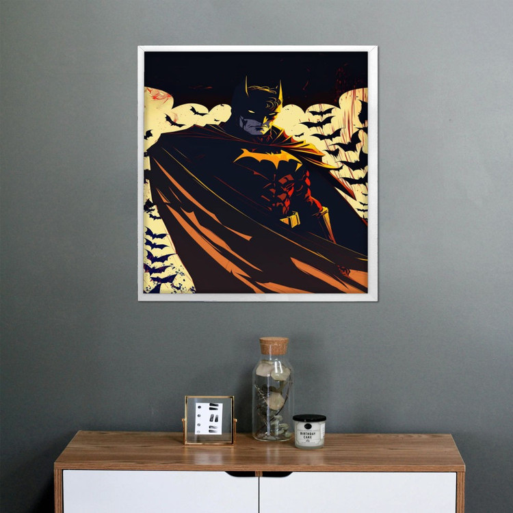 تابلو پینکمن طرح کمیک بتمن Batman Batman Comic (5) 35 Jm