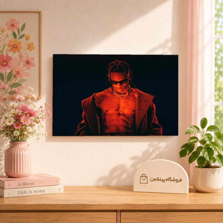 تابلو شاسی پینکمن طرح تراویس اسکات رودئو - Travis Scott Rodeo Computer کد Jm 21