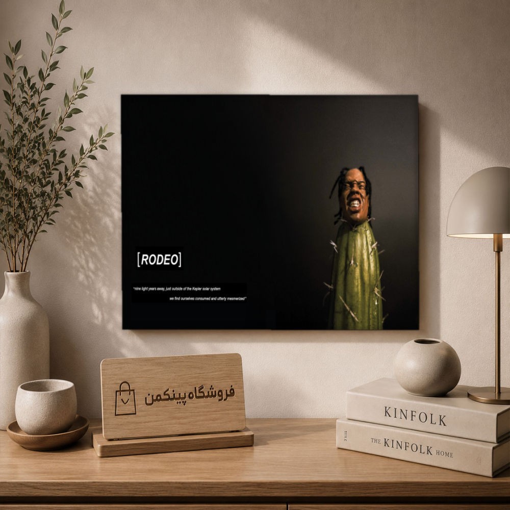 تابلو شاسی پینکمن طرح تراویس اسکات رودئو - Travis Scott Rodeo Computer کد Jm 18