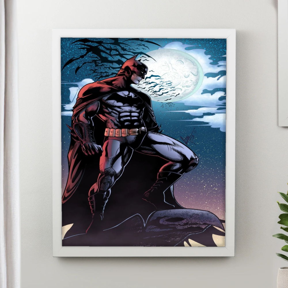 تابلو پینکمن طرح کمیک بتمن Batman Batman Comic (5) 29 Jm