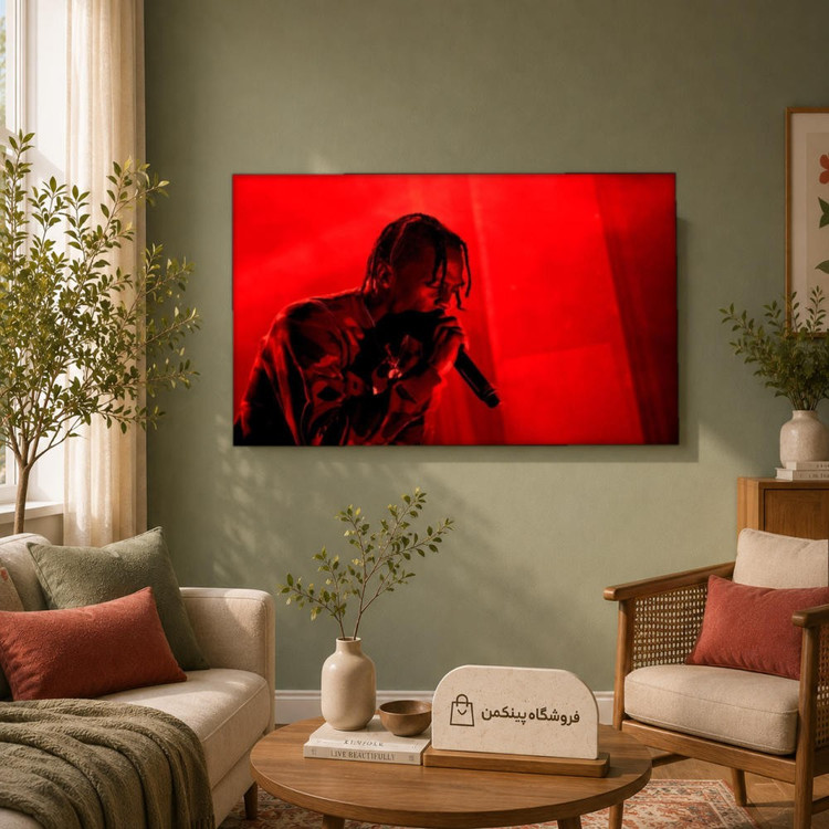 تابلو شاسی پینکمن طرح تراویس اسکات رودئو - Travis Scott Rodeo Computer کد Jm 10