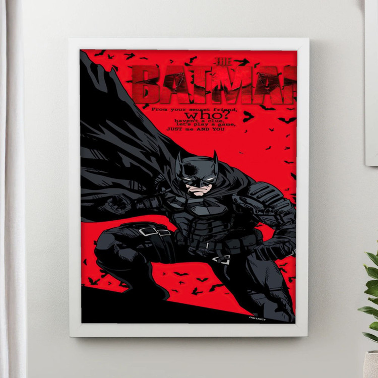 تابلو پینکمن طرح کمیک بتمن Batman Batman Comic (5) 23 Jm